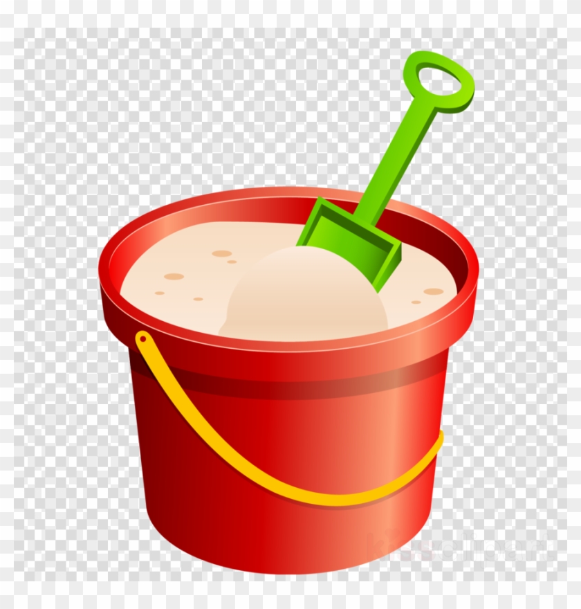 Sand Bucket Png Clipart Bucket Clip Art - Bucket And Spade Clipart #1448074