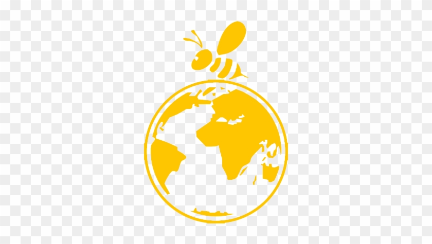 Colony Collapse Disorder - Globe Icon Vector Png #1448165