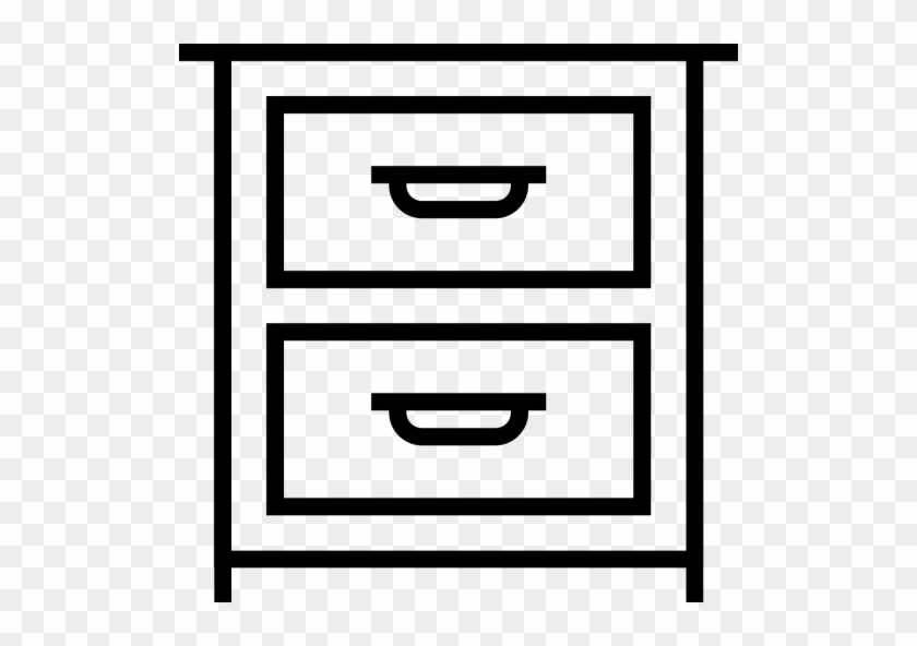 Cloth, Imitation, Drawer, Books, Furniture, Furnishing, - Clipart Office Black And White Png #1448214