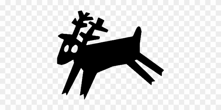 Reindeer Moose White-tailed Deer Elk - Deer #1448272