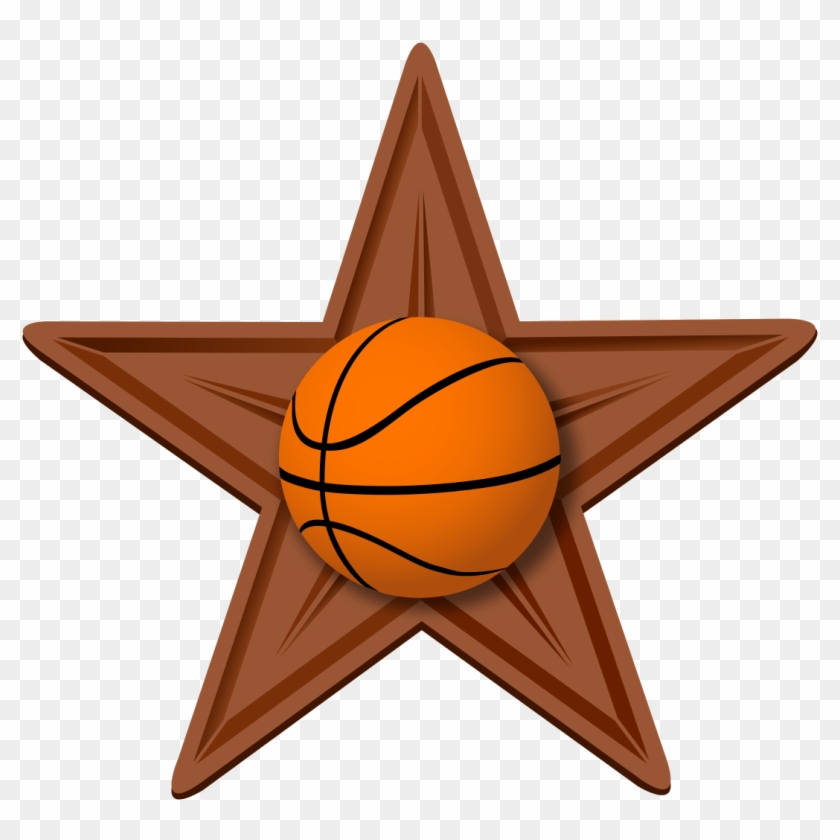 File Basketball Barnstar Hires Svg Wikimedia Commons - Star Designs Black And White #1448420