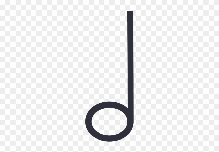 Music Notes - Music Notes Half Note #1448447