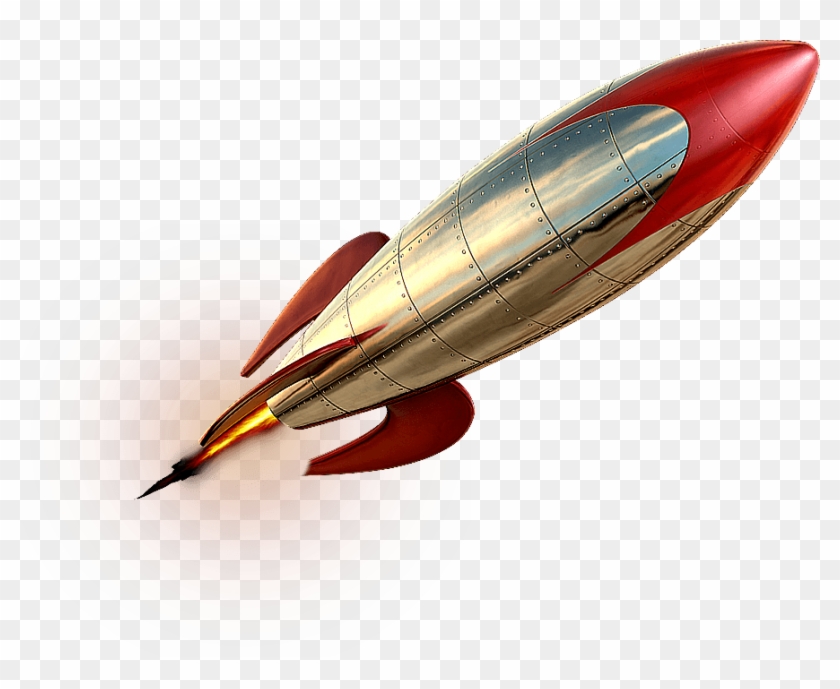 Rocket Vintage Transparent Png - Viajo Sin Ver Imagenes #1448521