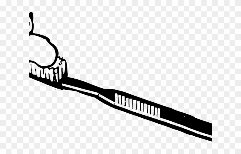 Toothbrush Clipart Fluoride Toothpaste - Tooth Brush Clip Art #1448697