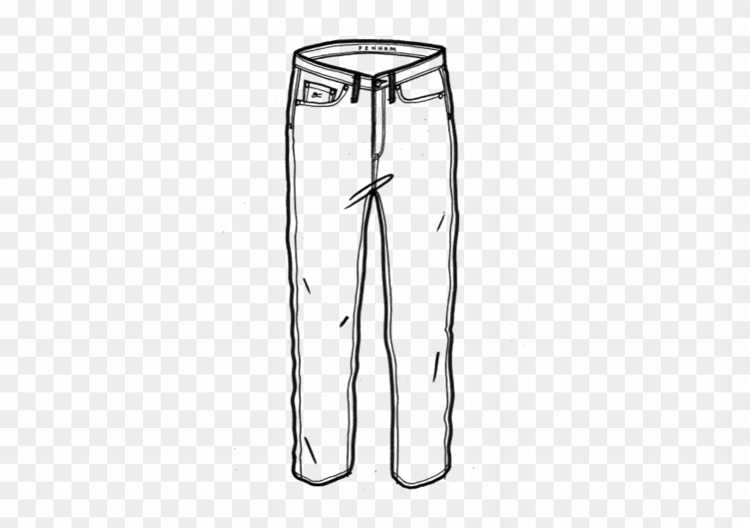 Picture Freeuse Ankle Drawing Baggy Jeans - Trousers Drawing Png #1448738