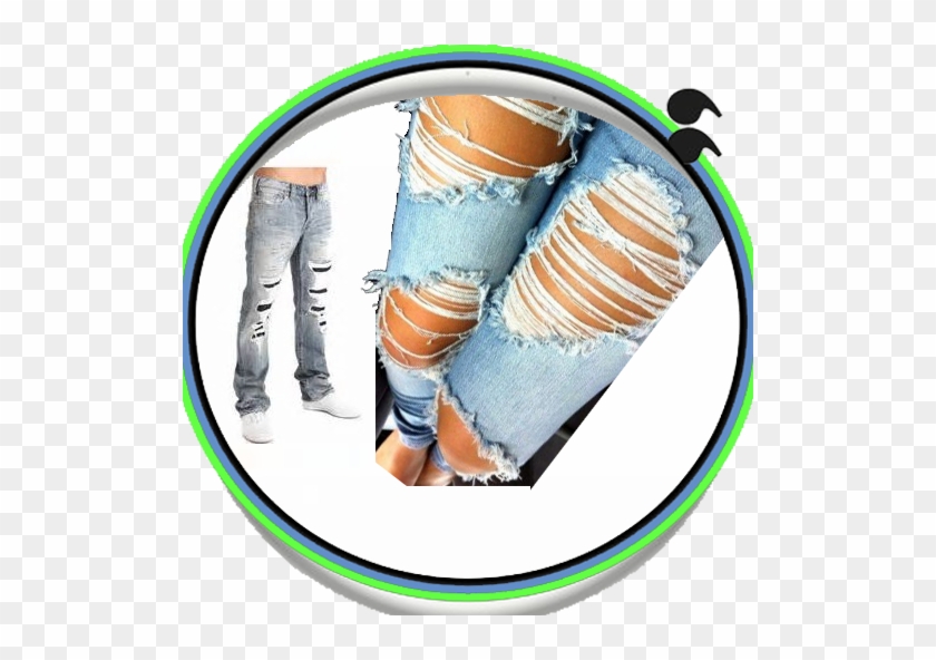 Clip Library Stock Patch Clipart Old Pants - Jeans #1448740