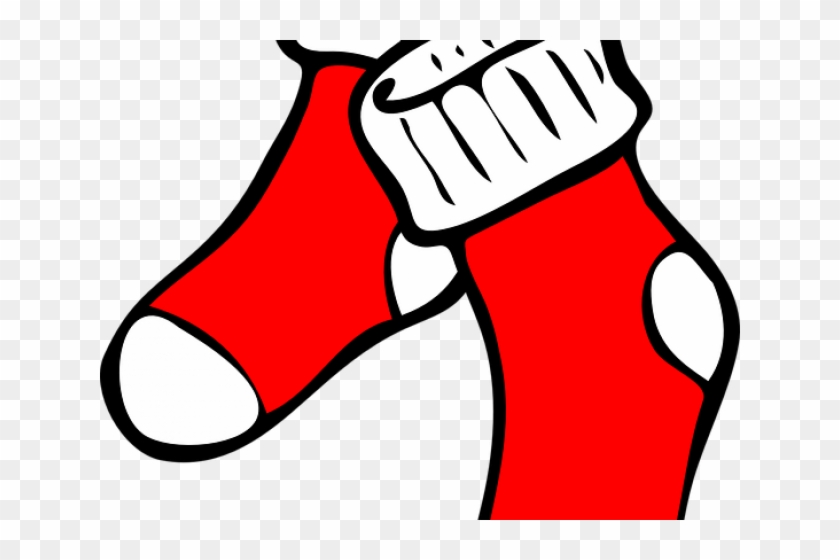 Feet Clipart Red - Clipart Socks Png #1448855