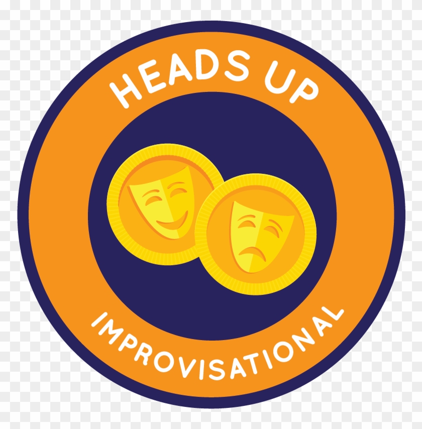 18 19 Challenge Logos Improv Heads Or Tales Cmyk - Destination Imagination Heads Up #1448903