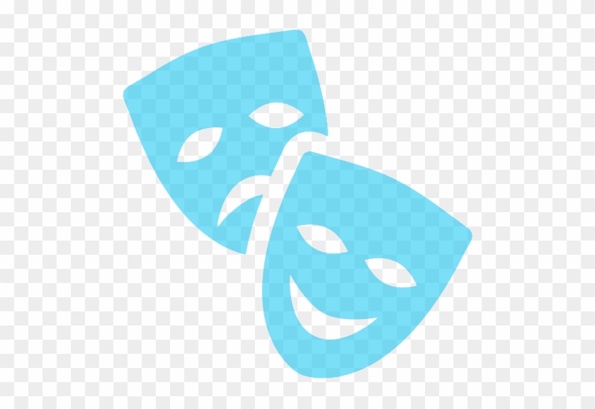 Acting & Improv Prep - Theater Masks Icon Png #1448916