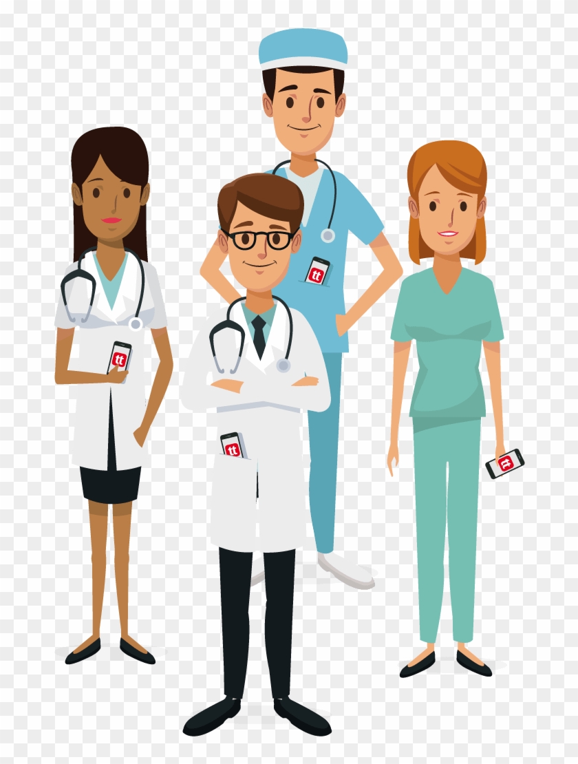 Because When Everyone Works Better Together, You Turn - Clipart Health Care Professionals #1448927