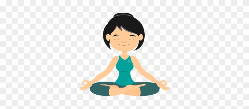 Meditation Clipart Disciplined - Yoga Cartoon Images Png - Free Transparent  PNG Clipart Images Download