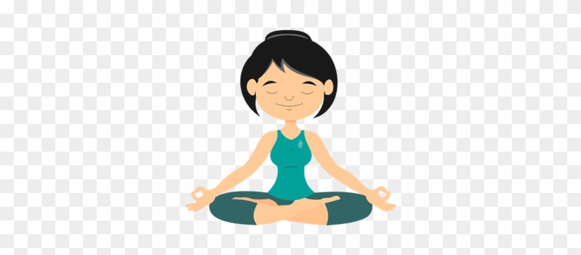 Meditation Clipart Disciplined - Yoga Cartoon Images Png #1448933