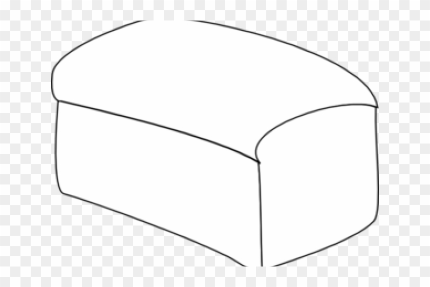 Loaf Of Bread Clipart - Bread Outline Transparent #1448982