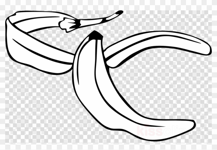 Banana Peel Clipart Png #1448984