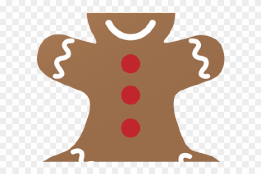 Bread Clipart Victorian - Gingerbread Man Clipart Transparent #1448995