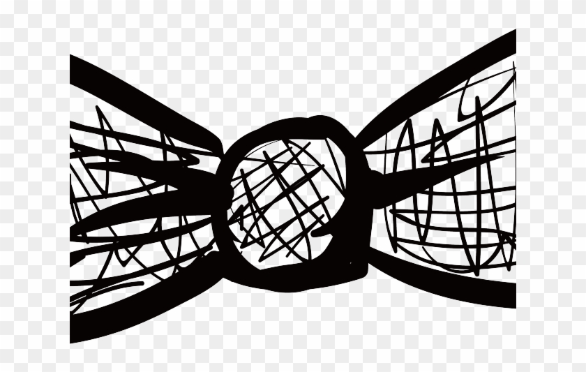 Drawn Bow Tie Hand Drawn - Illustration #1449037