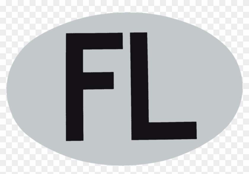 Filefl International Vehicle Registration Oval Png - Florida #1449171