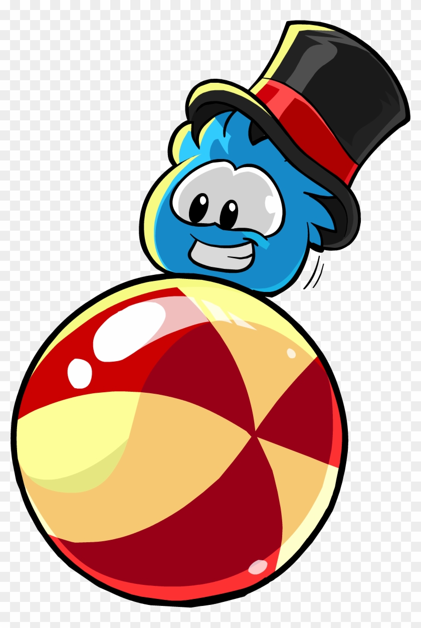 Top Hat Clipart Puffle - Top Hat Clipart Puffle #1449184