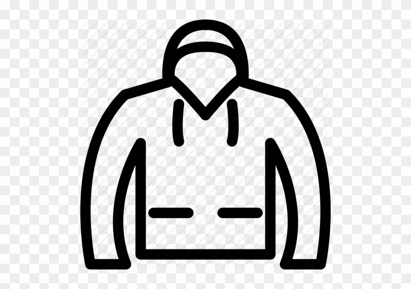 Mens Jacket Icon Clipart Hoodie Jacket Clip Art - Outwear Icon #1449237