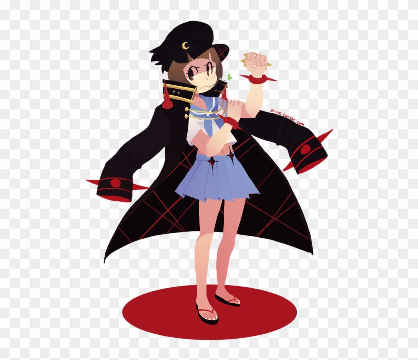 Mako Mankanshoku Ryuko Matoi Tsumugu Kinagase Clothing - Transparent Kill La Kill #1449270