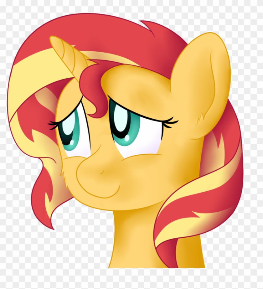 Free Download Practice Headshot Ft Pony Sunset By Djdavid - Drawing #1449312