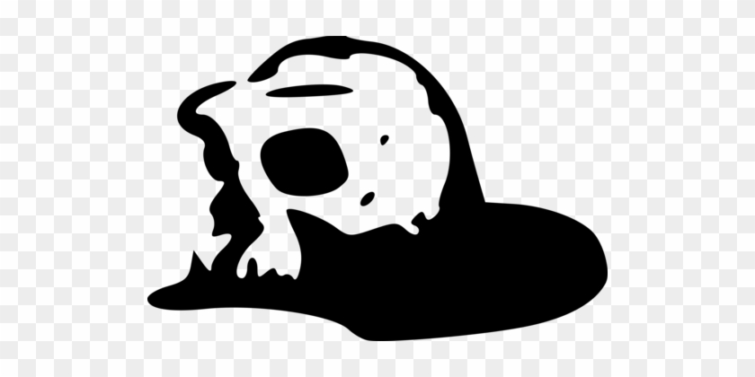 Skull Face Computer Icons Jaw Nose - Clip Art #1449322