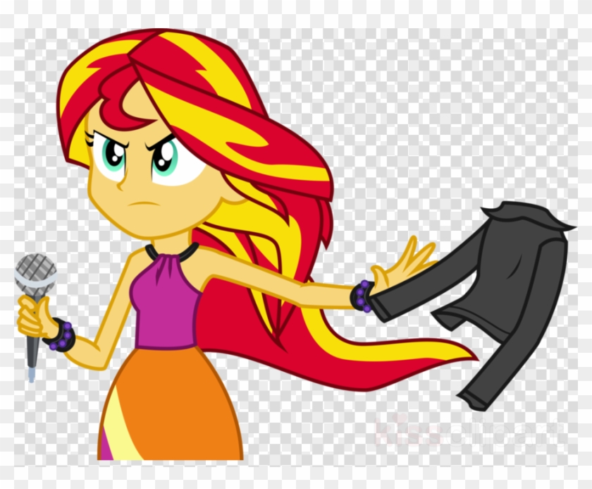 Gif Sunset Shimmer Clipart Sunset Shimmer Twilight - Sunset Shimmer Rainbow Dash Equestria Girl #1449325