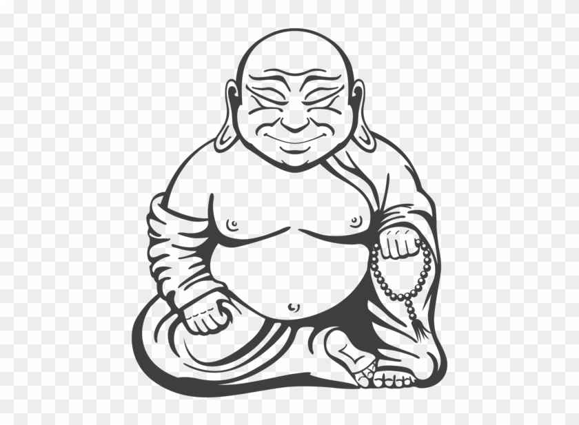 Picture Freeuse Download Buddha Easy At Getdrawings - Print And Décor Buddha Wall Decal Removable Sticker #1449367