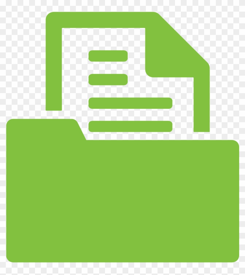 Reports Green Icon Png #1449628