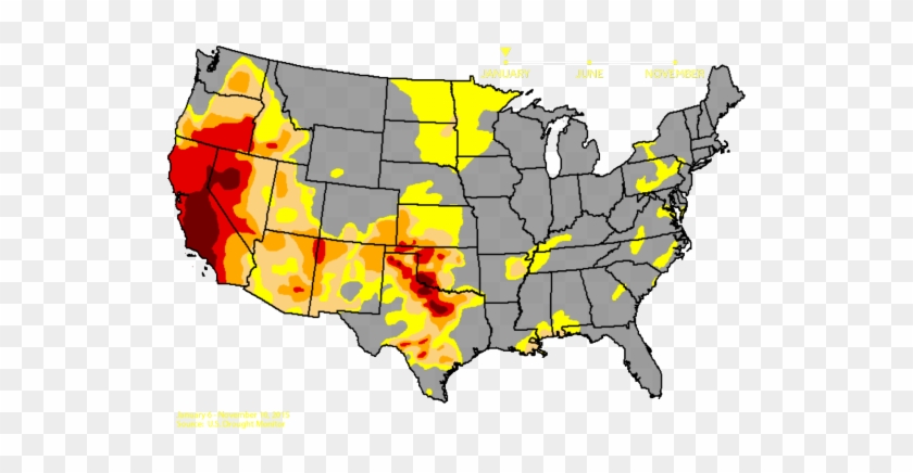 Famine Clipart California Drought - Mexican Cession Missouri Compromise #1449707