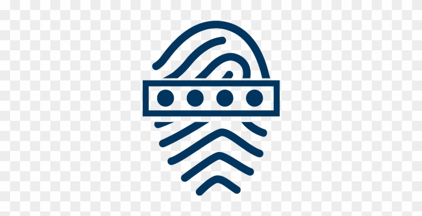 Identity And Access Icon - Fingerprint Mobile Icon #1449734