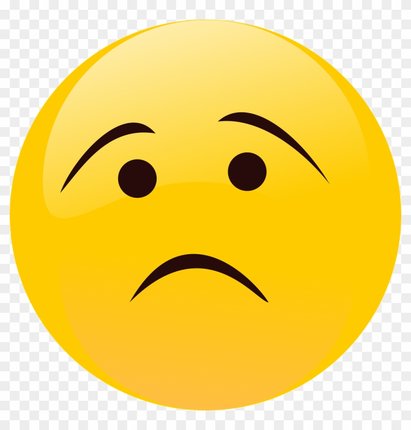 Sad Face Regrets - Winking Emoji #1449879