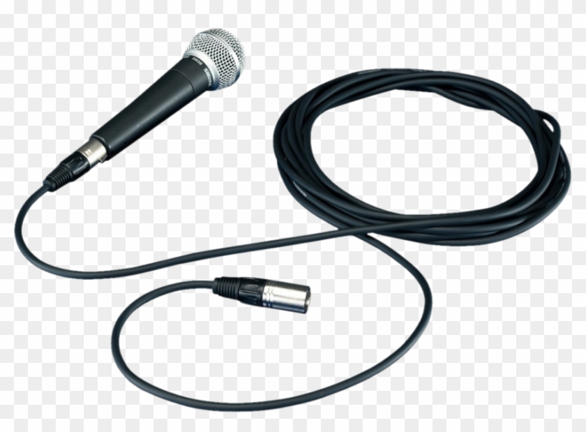 Microphone Clipart Wire Png - Mic With Cord Png #1449957