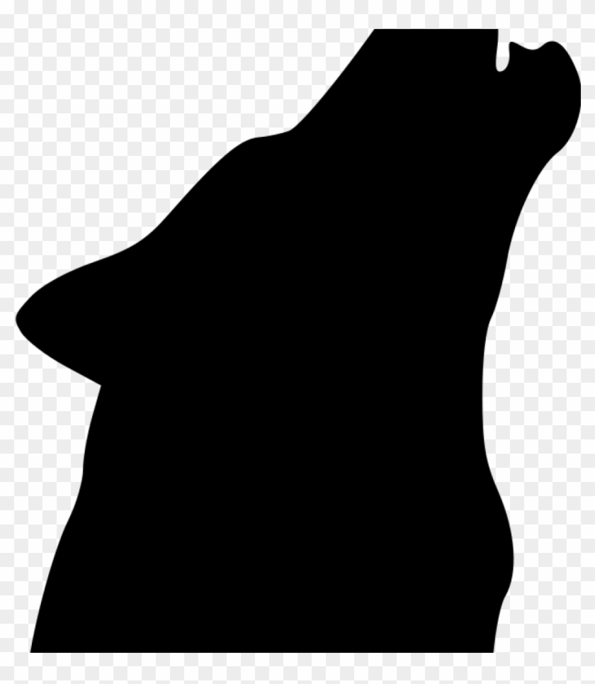 Wolf Head Clipart Wolf Head Howl 1 Medium 600pixel - Clip Art #1449963