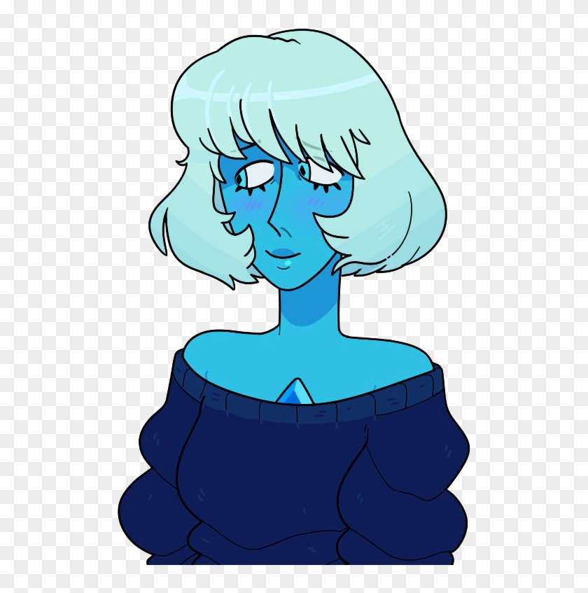 Face Nose Fictional Character Head Clip Art Cartoon - Blue Diamond Short  Hair - Free Transparent PNG Clipart Images Download