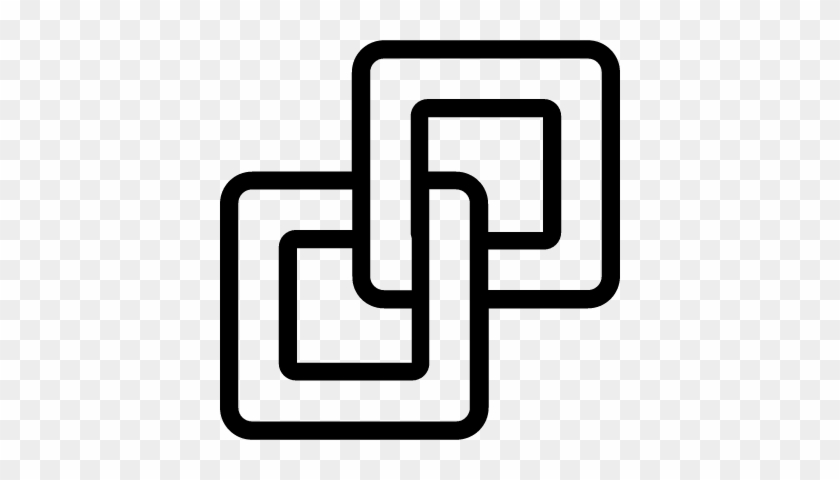 Linked Squares Vector - Cuadrados Enlazados #1449996