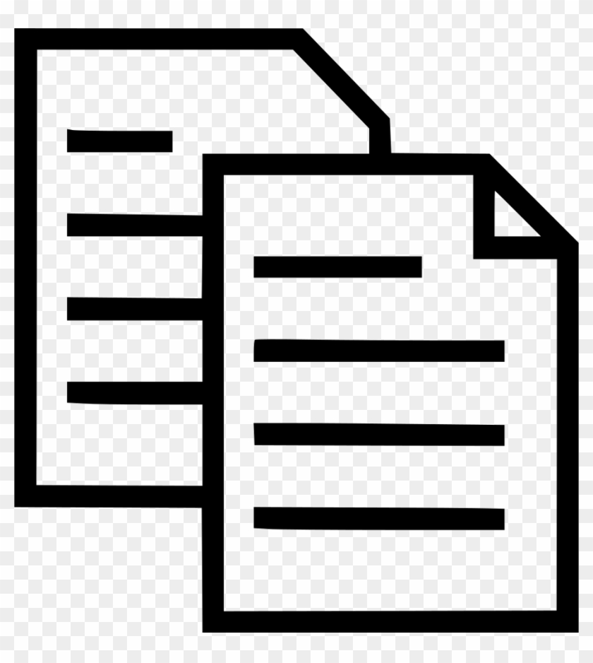 Paste Copy Paragraph Editing Svg Png Icon Free Download - Computer File #1450056