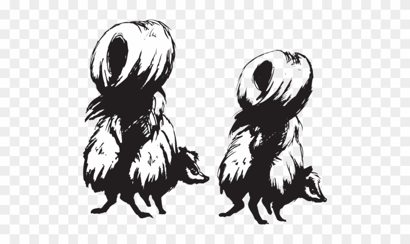 Skunks Animals Back Defense - Skunks Clipart #1450128