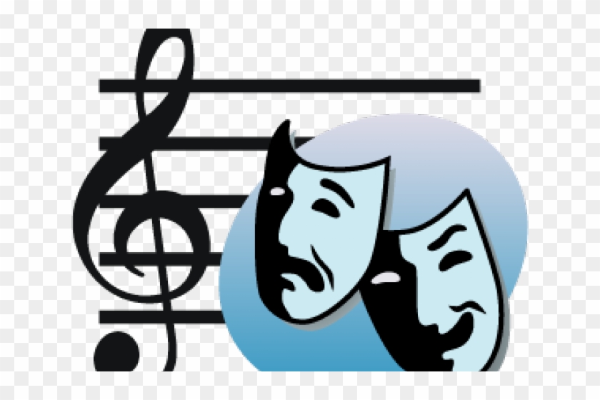 Mirror Clipart Drama - Musical Theatre Clip Art #1450183