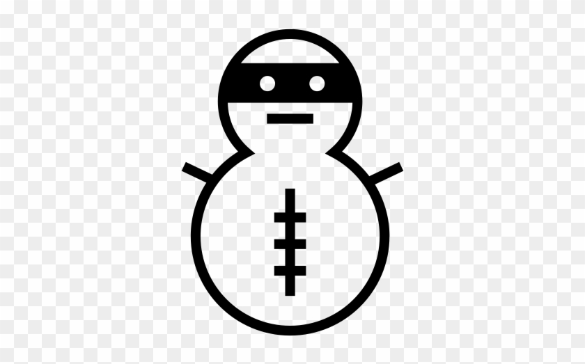 Antichristmas Icon, Snow Icon, Snowman Icon, Thief - Thief Icon Outline #1450254