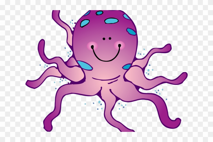 Octopus Clipart Toon - Octopus Clipart Transparent Background #1450265