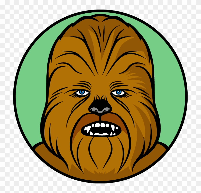 First Base - Star Wars Chewbacca Vector #1450304