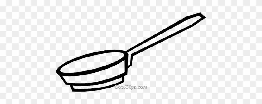 Frying Pan Royalty Free Vector Clip Art Illustration - Illustration #1450327