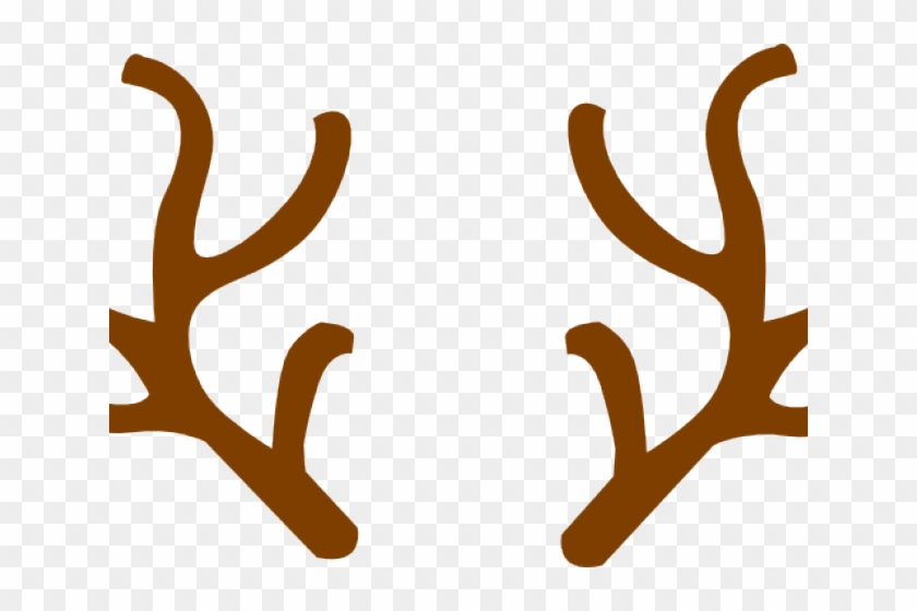 Ear Clipart Raindeer - Reindeer Antlers Transparent #1450371