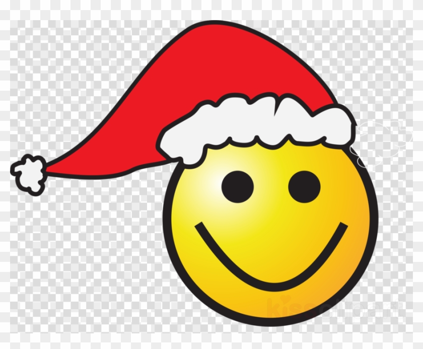 Christmas Smiley Face Clipart Clip Art Christmas Smiley - Logo Dream League Soccer 2018 #1450378