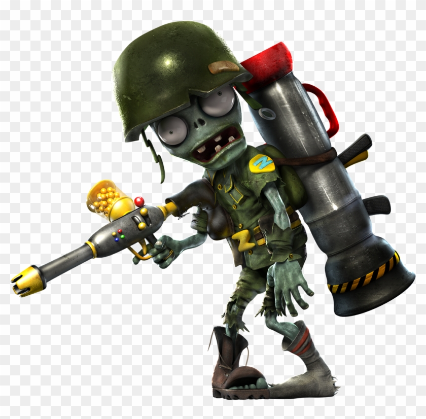 Plants Vs Zombies Garden Warfare Png Transparent Images - Plants Vs Zombies Garden Warfare Foot Soldier Png #1450436