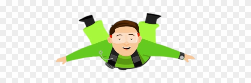 Parachute Jumper Clipart - Portable Network Graphics #1450495