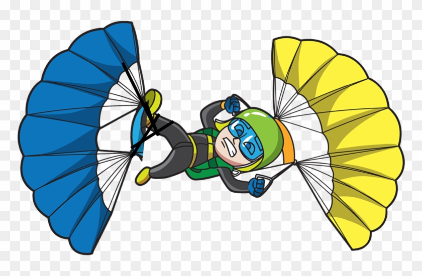 Skydiving Clipart Radical - Accident #1450504