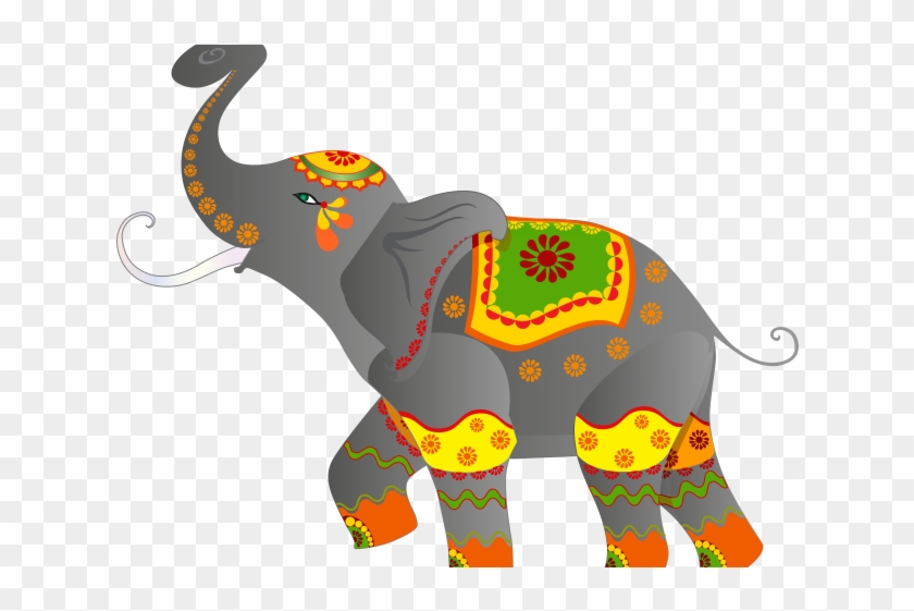 Parachute Clipart Elephant - India Art Elephant #1450541
