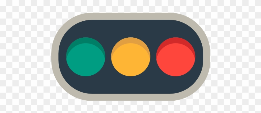 Traffic Light Clipart Horizontal - Traffic Light Icon Horizontal #1450654